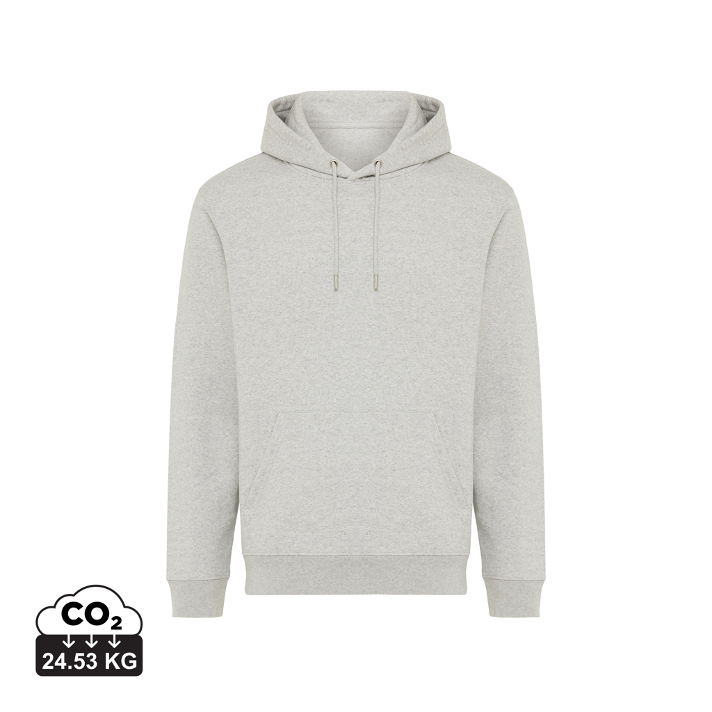 Sweat à capuche mixte 340 g/m² personnalisé Joshua light heather grey